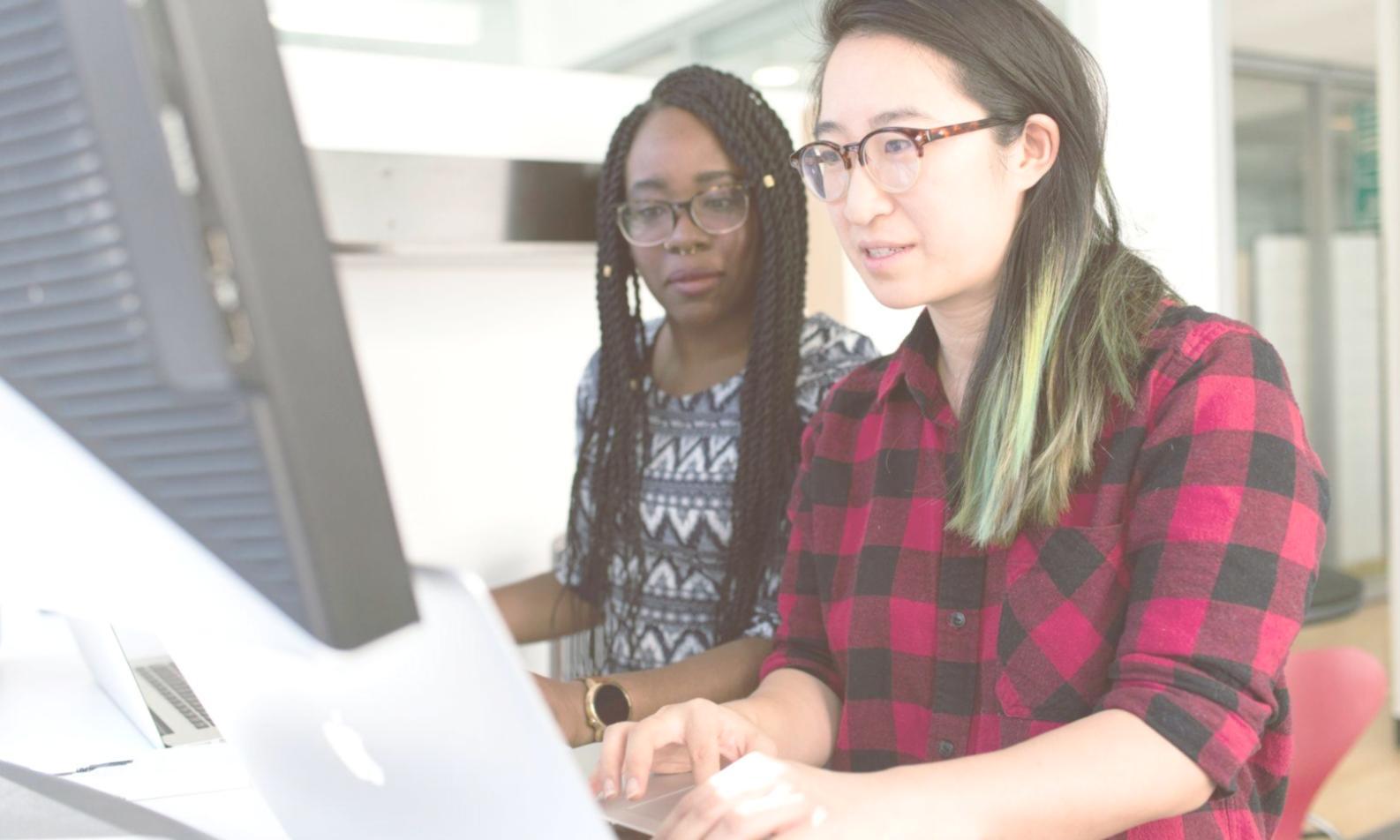 Professional business analysis workspace with financial documents and charts